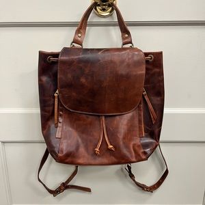 Rachel New York Leather Backpack